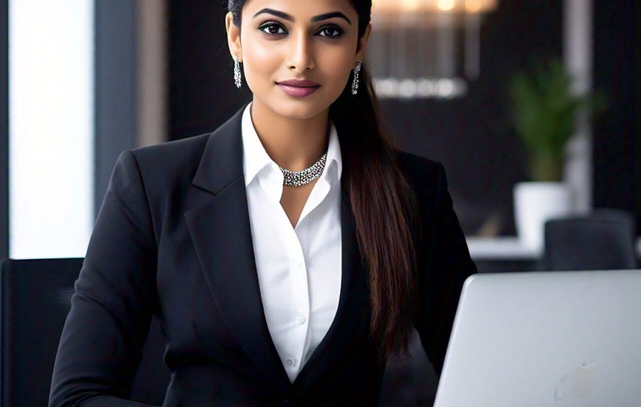 only indian business girl